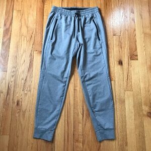 NOBULL Men's Light Gray Athletic Joggers Medium